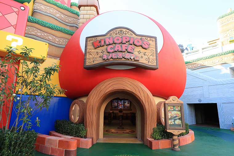 USJ任天堂エリア 「キノピオカフェ」