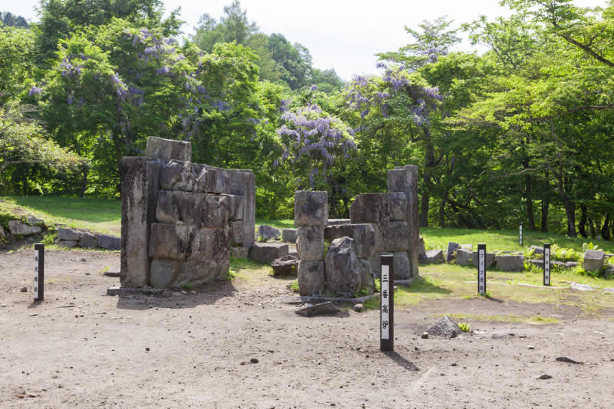 橋野高炉跡 三番高炉
