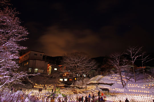 青根温泉雪あかり