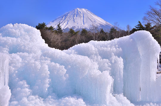 西湖樹氷まつり