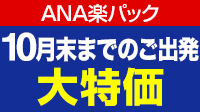 【ANA楽パック】大特価セール