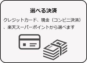 選べる決済