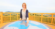 伯方島の「開山公園」で
360°のパノラマを！