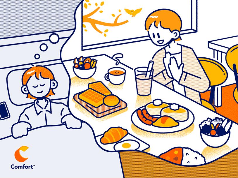 無料朝食