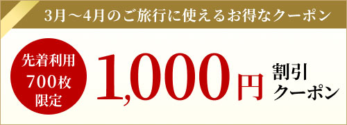 1,000円割引クーポン