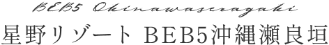 星野リゾート　BEB5沖縄瀬良垣