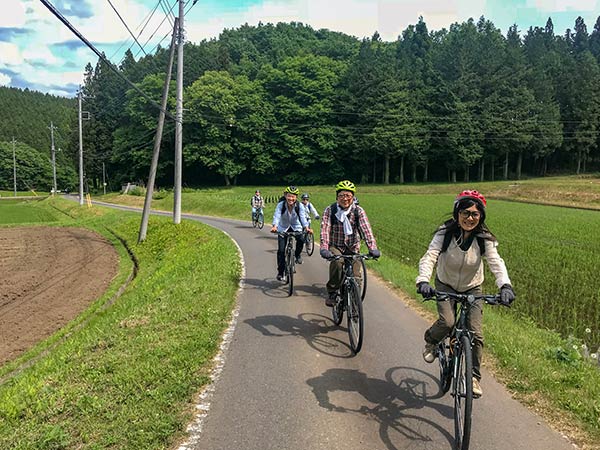 里山ファームライド　ガイド付サイクリングツアー