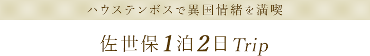 ハウステンボスで異国情緒を満喫