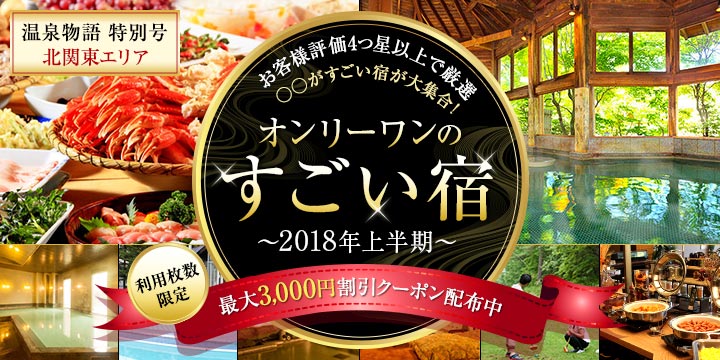 オンリーワンのすごい宿 2018年上半期｜北関東エリア