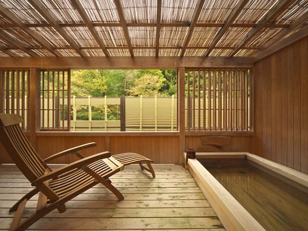 全室に専用の露天風呂のある甲斐の隠れ宿　真木温泉