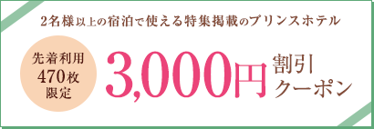 3,000円割引クーポン
