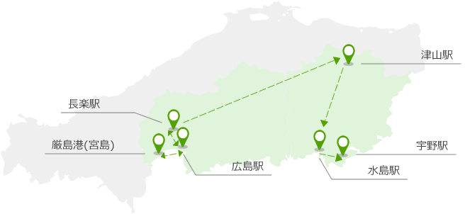 電車に乗って 山陽山陰を 旅しよう 広島 岡山版 楽天トラベル