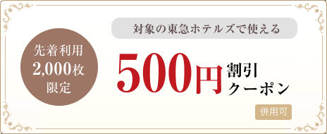 500円割引クーポン