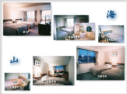 ハーバープラザホテルの客室の写真