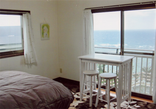 ｃｏｔｔａｇｅ海ガメのみえる宿＜沖永良部島＞の客室の写真
