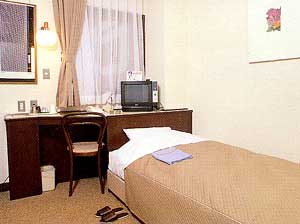 ビジネスホテル寿々屋の客室の写真
