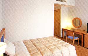 水戸三の丸ホテルの客室の写真