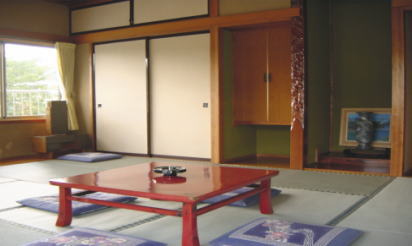 民宿翠明荘の客室の写真