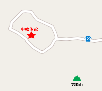 花巻温泉郷　台温泉　中嶋旅館への概略アクセスマップ
