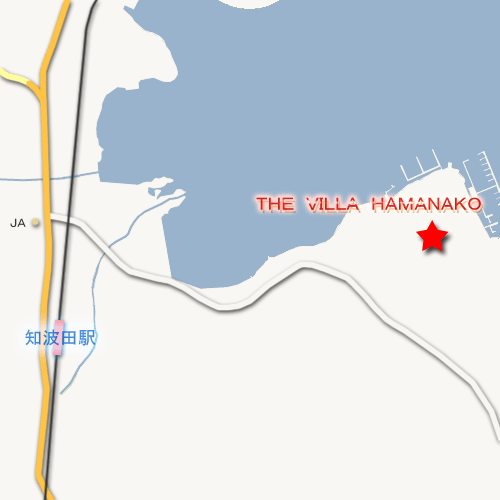 ザ　ヴィラ　浜名湖（ＴＨＥ　ＶＩＬＬＡ　ＨＡＭＡＮＡＫＯ）への概略アクセスマップ