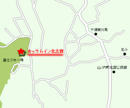 ホッサムイン北志賀 地図