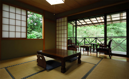 田の原温泉　旅館　流憩園の客室の写真