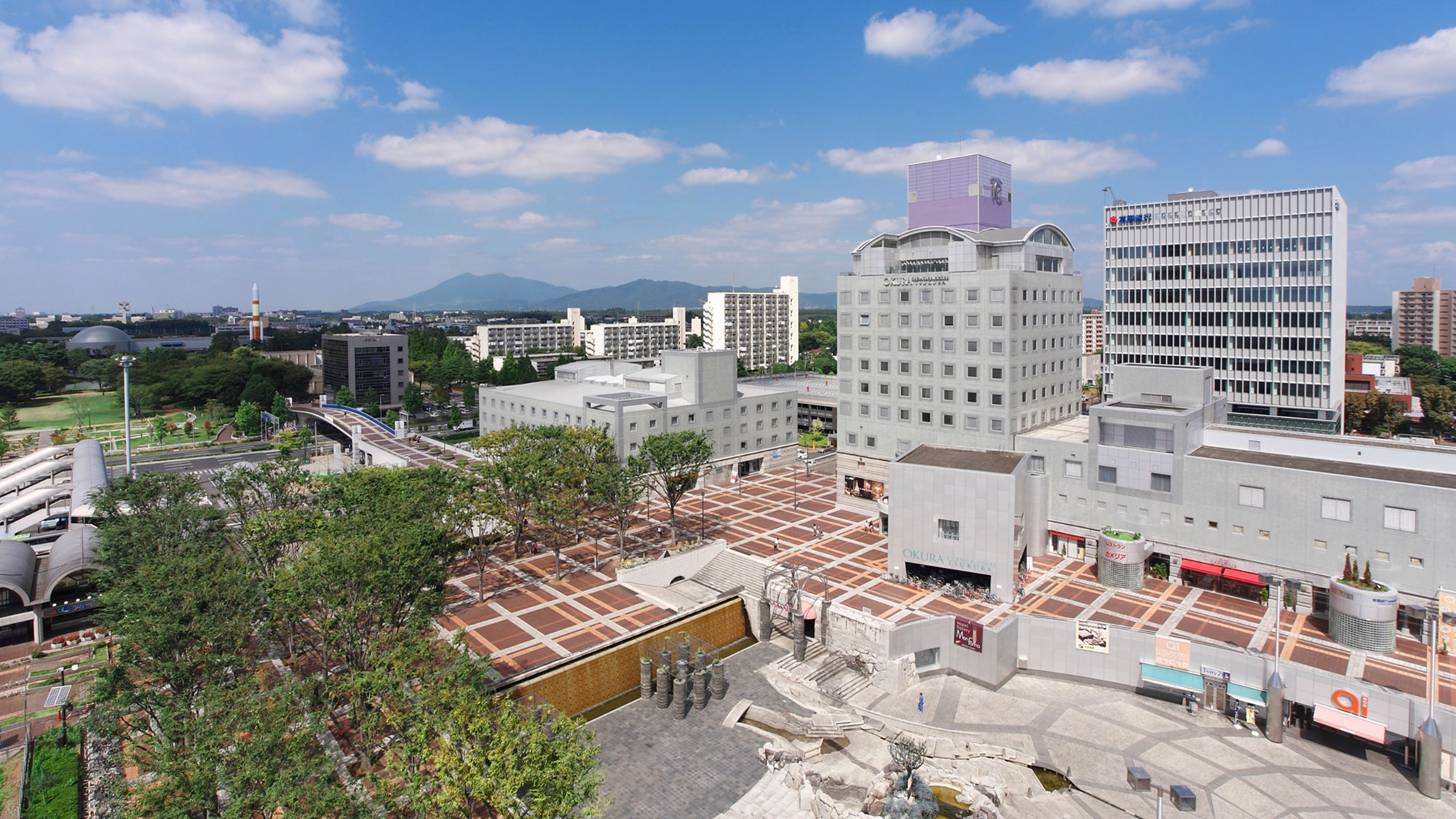 茨城県の地図と測量の科学館へ観光旅行におすすめのホテル