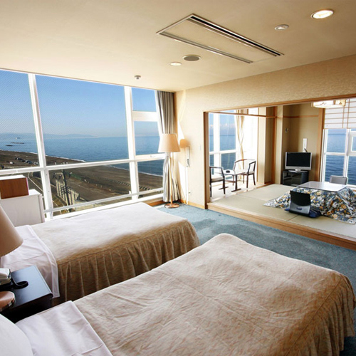 上下浜温泉　柿崎マリンホテルハマナスの客室の写真