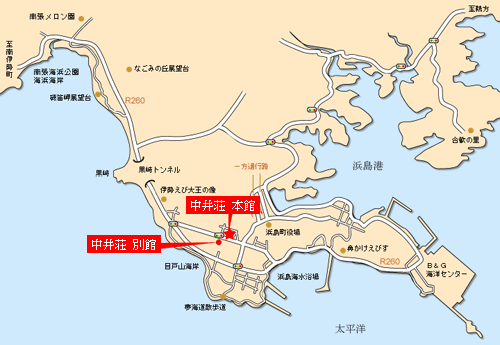 中井荘の地図画像