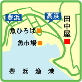 田中屋旅館　＜愛知県＞への概略アクセスマップ