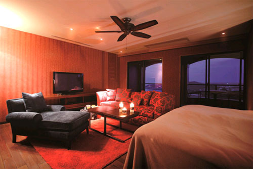 浜名湖オーベルジュキャトルセゾンの客室の写真