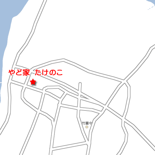 やど家　たけのこ　＜竹富島＞への概略アクセスマップ