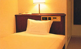 ビジネスホテル秀仙閣の客室の写真