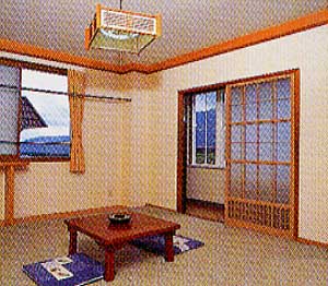 リゾートロッヂ山水館の客室の写真