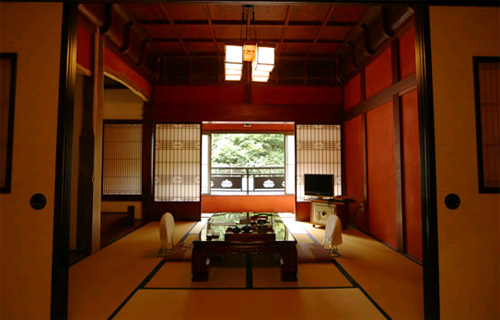 銀山温泉　伝統の宿　古山閣の客室の写真