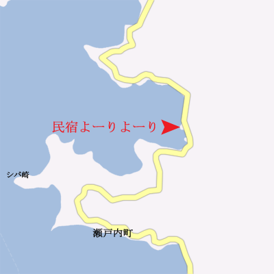 民宿よーりよーり　＜奄美大島＞ 地図