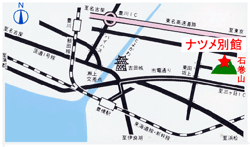 ナツメ別館 地図