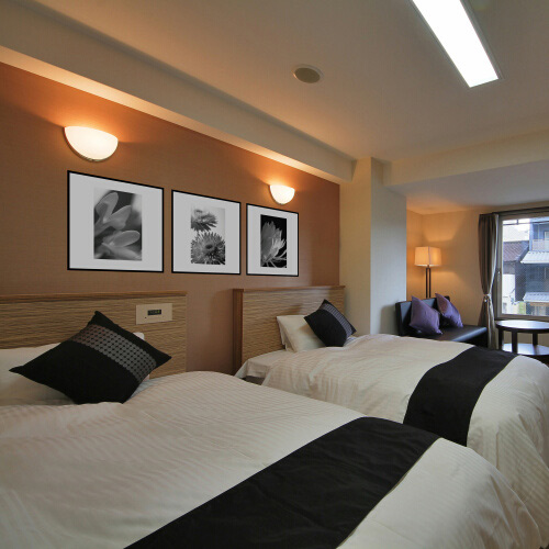 京都花ホテルの客室の写真