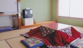 島村ロッヂの客室の写真