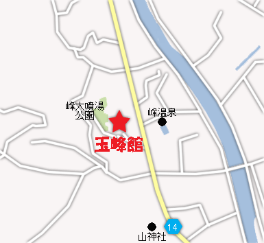 玉峰館 地図
