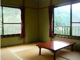 祖谷の里　民宿お山荘の客室の写真