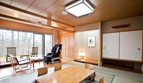 四季倶楽部プレミアム　ヴァンベール軽井沢の客室の写真