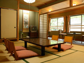 帝釈峡観光ホテル別館養浩荘の客室の写真