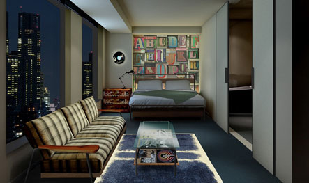 新宿グランベルホテルの客室の写真