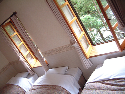 オーベルジュ飛騨の森の客室の写真