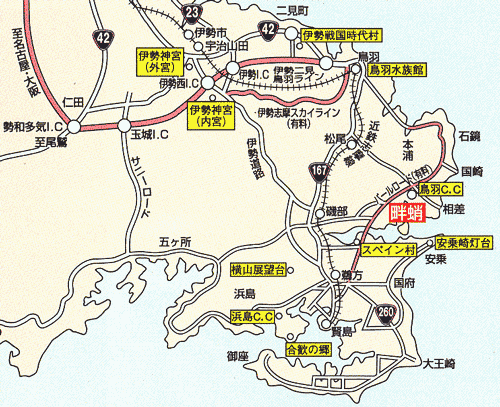料理自慢の民宿 伊平屋荘の地図画像