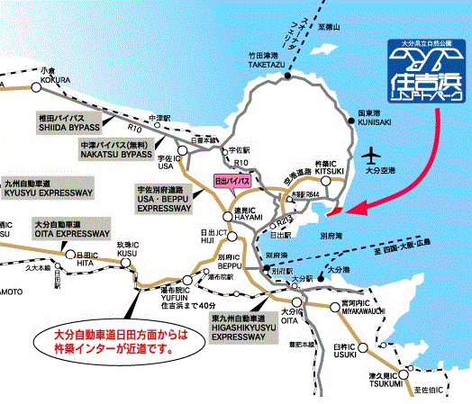 住吉浜リゾートパーク 地図
