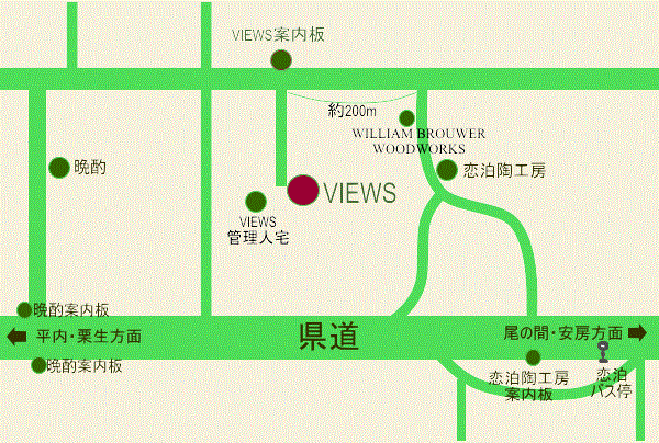 Ｃｏｔｔａｇｅ Ｖｉｅｗｓ ＜屋久島＞の地図画像