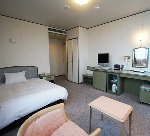 ホテルエリアワン広島ウイング（ホテルエリアワングループ）の客室の写真