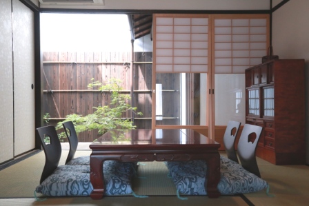 京町家お宿・花の客室の写真